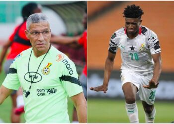 Black Stars coach Chris Hughton reacts to Chelsea, Arsenal, Manchester United interest in Mohammed Kudus