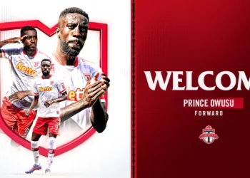 Ghanaian striker Prince Osei Owusu joins MLS side Toronto FC