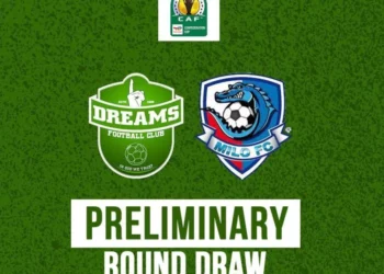 Mauritania referees take charge of Milo FC Vs Dreams FC Confederation Cup clash