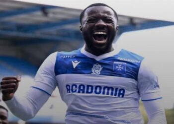 Ghanaian midfielder Elisha Owusu’s late goal powers AJ Auxerre to crucial away win against Troyes