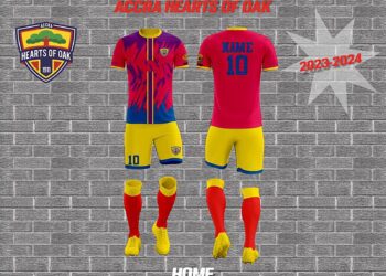 Hearts of Oak unveil new jerseys for 2023-24 Ghana Premier League