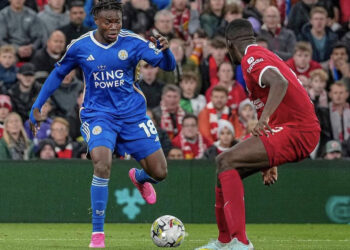Fatawu Issahaku reacts to Leicester City Carabao Cup defeat to Liverpool