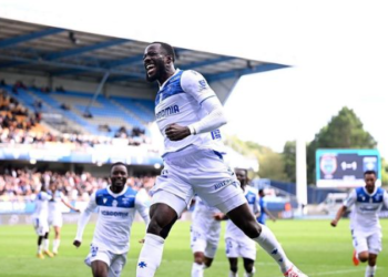 Ghana midfielder Elisha Owusu named in Ligue 2 TOTW in France