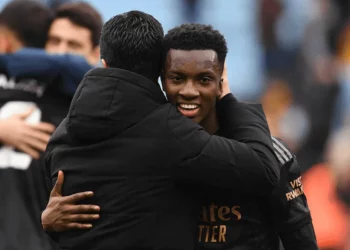 Arsenal manager Mikel Arteta proud of Eddie Nketiah’s England call up