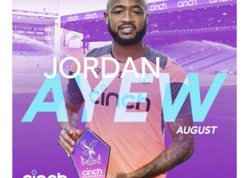 “I’d just like to thank everyone’’ – Jordan Ayew reacts after winning Crystal Palace  Player of the month award