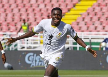 Video: Watch Ghanaian teen sensation Ernest Nuamah’s incredible control and sumptuous goal against Liberia