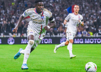 Ernest Nuamah rated 6.5 in Lyon’s 4-1 defeat to PSG