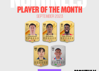 Inaki Williams nominated for La Liga Player Of The Month for September