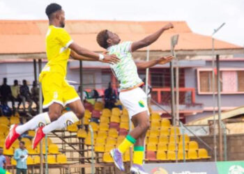 Match Report: Stephen Amankona’s double sink Goldstars in Berekum