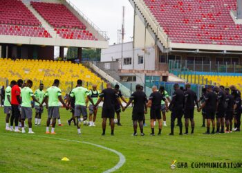 AFCON 2023 Q: Black Stars hold first training session in Accra with 12 players ahead of CAR showdown – (Photos)