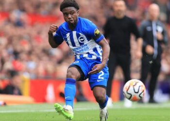Brighton defender Tariq Lamptey tastes defeat in debut Europa League clash against AEK Athens