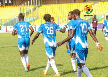 Match Report: Michael  Yeboah bags brace as Great Olympics thrash Accra Lions to go top
