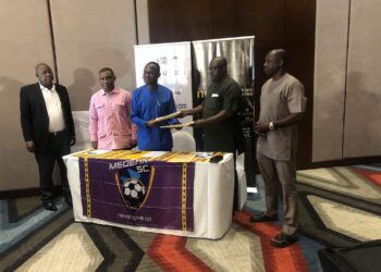 Medeama SC unveil $300k Nguvu Mining Limited sponsorship