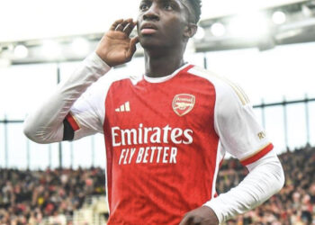 “I’m really happy for him” -Arsenal manager Arteta reacts to Eddie Nketiah’s hat-trick against Sheffield United
