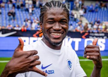 “First of many”- Ghanaian attacker Christopher Bonsu Baah reacts after debut goal for KRC Genk 
