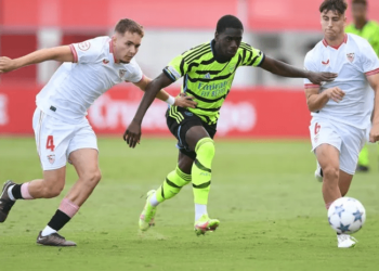 “He’s desperate to improve and get better” – Arsenal U19 coach Mehmet Ali heaps praise Ghanaian youngster Charles Sagoe Jr