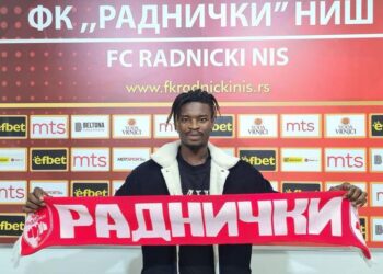 Red Star Belgrade flop Edmund Addo joins Radnicki Nis on loan