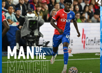 Ghanaian young forward Jesurun Rak-Sakyi named your Man of the Match against Nottingham Forest