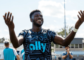 Ghanaian striker Patrick Agyemang scores in Charlotte FC defeat to New York Red Bulls in MLS