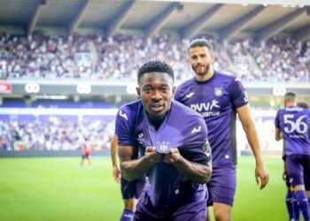 Ghanaian forward Francis Amuzu on target in Anderlecht’s 3-1 victory over KV Mechelen