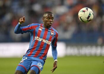 French-born Ghanaian forward Godson Kyeremeh provides assist in Caen draw with Bordeaux in Ligue 2