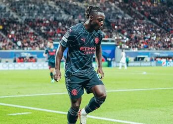 Jeremy Doku scores, provides assist in Man City’s Champions League win over RB Leipzig