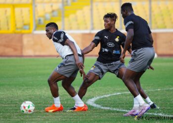 Black Stars prepare for Madagascar match with second training session at Baba Yara Stadium in 2026 World Cup Qualifiers