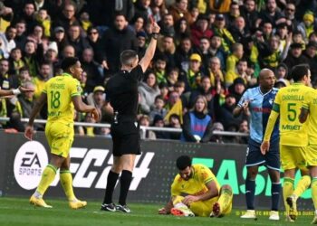 Ghana captain Andre Ayew sent off on Le Havre debut in French Ligue 1