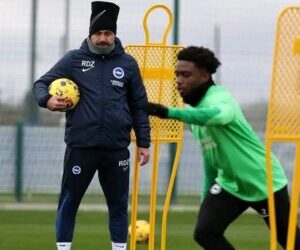 Tariq Lamptey returns to Brighton training after injury lay-off