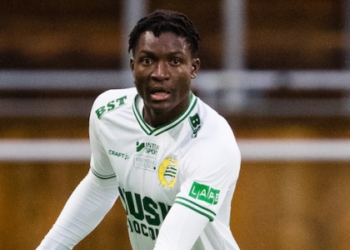 Fast-rising Ghanaian defender Nathaniel Adjei named in Swedish Allsvenskan Team of the Week