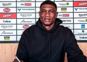 Ghanaian-born Togolese defender Kennedy Boateng vows to help new club Austria Lustenau escape Bundesliga relegation