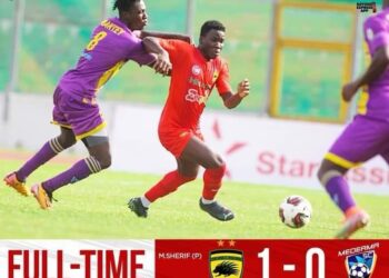 Ghana Premier League Week 11: Asante Kotoko 1-0 Medeama – Porcupines finally gets a feeling of victory
