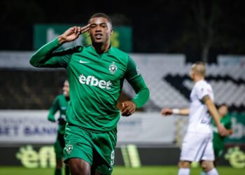 Ghana forward Kwadwo Duah on target for Ludogorets in big win