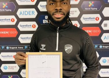 Ghanaian midfielder Leonard Owusu clinches Odds BK Player of the Season Award with stellar performance