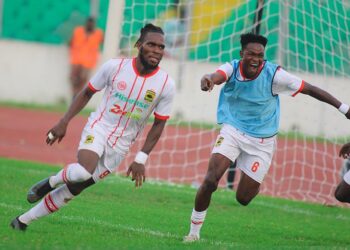 Asante Kotoko striker Steven Mukwala happy with brace against Hearts of Oak