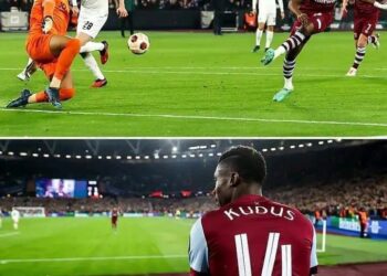 Kudus Shines in Europa League with iconic performance scoring on the 14th minute, wearing the 14 jersey on December 14