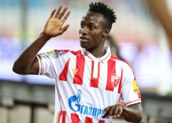 Ghanaian forward Osman Bukari shines, provides assist in Red Star Belgrade defeat to Man City