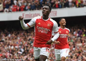 Arsenal turn down Crystal Palace first offer to sign Ghana target Eddie Nketiah