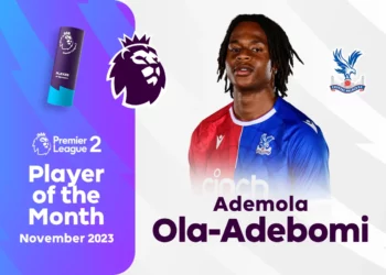 Nigerian promising youngster Ola-Adebomi wins PL2 Player of the Month for November
