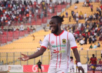 “I am speechless” – Kotoko marksman Steven Mukwala revels in spectacular derby brace against Hearts of Oak