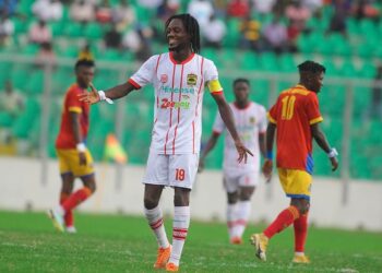 Ghanaians putting pressure on Chris Hughton to include Kotoko’s midfield kingpin Richmond Lamptey in Black Stars squad for AFCON 2023