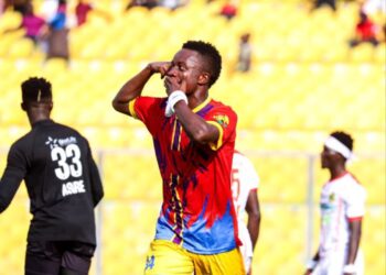 VIDEO: Watch Linda Mtange score with a powerful header for Hearts against Kotoko