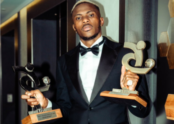 Nigeria’s Victor Osimhen wins Italian players’ player of the year award