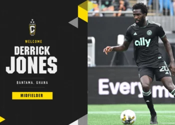 Columbus Crew confirm signing of Ghanaian midfielder Derrick Jones Amaniampong