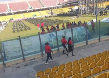 Accra Sports Stadium ready for “chilling events” as NSA kicks out football activities