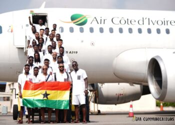 PHOTOS: Black Stars leave Ghana for Côte d’Ivoire in style ahead of AFCON 2023 start