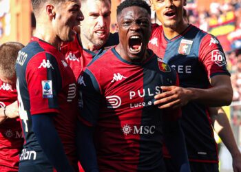 Ghanaian forward Caleb Ekuban scores as Genoa pip Lecce in Seria A