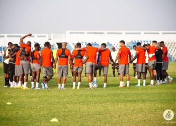 REPORT: Frustration mounts as Chris Hughton, Black Stars players express discontent over training facilities in Kumasi