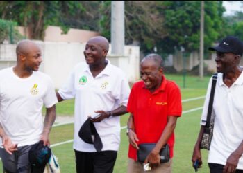 2023 AFCON: Four AFCON winners visit Black Stars ahead of Mozambique showdown
