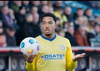 Ghana defender Anton Donkor’s produce stellar performance for Eintracht Braunschweig against Magdeburg